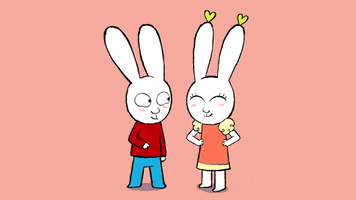 Valentines Day Love GIF by Simon Super Rabbit
