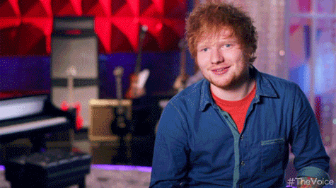 Ed Sheeran Snap GIF by The Voice