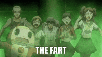 Persona 4 Running GIF