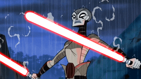 Clone Wars Lightsabers GIF - Find & Share on GIPHY
