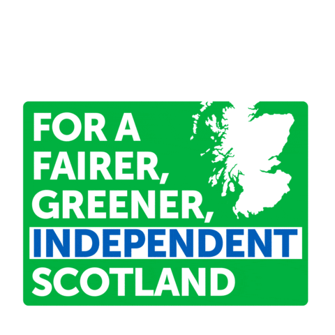 Scotland Independence Sticker by Scottish Greens