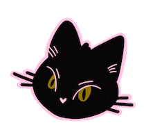 Cat Halloween Sticker