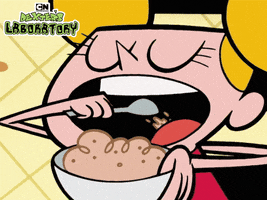 Dexters Laboratory Eating GIF by Cartoon Network