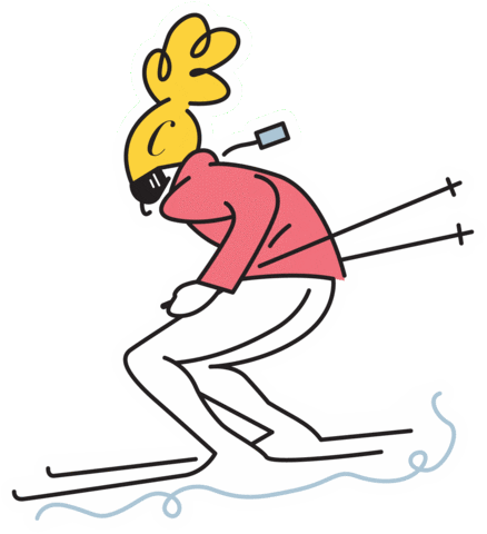 Cartoon Snow Sticker by Corcoran Perry & Co.