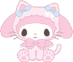 My Melody Cat Sticker