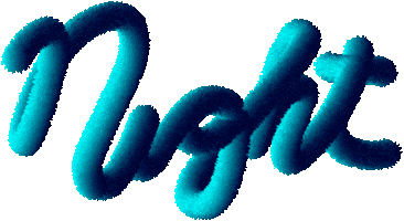 Good Night Nigth Sticker