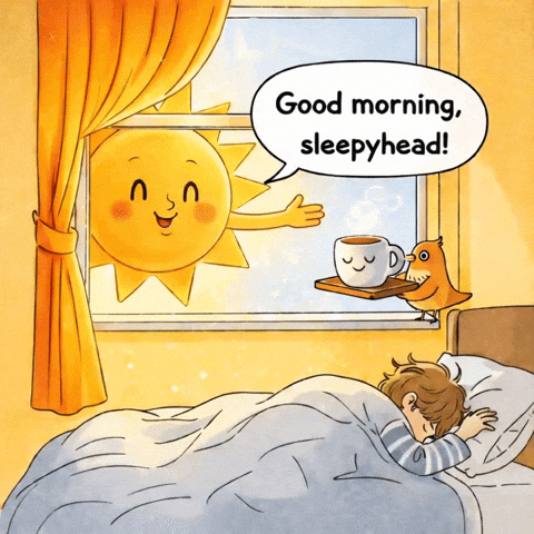 Sleepy Good Morning GIF
