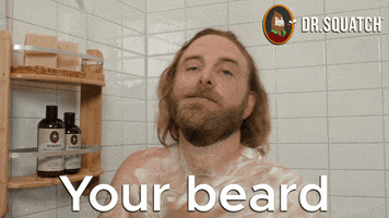 Beard GIF by DrSquatchSoapCo