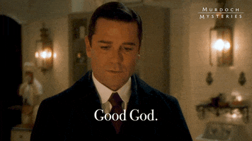 Oh No Cbc GIF by Murdoch Mysteries