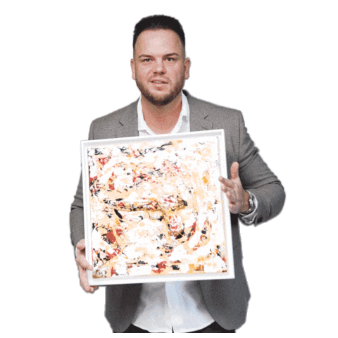 Sk Kunstwerk Sticker by Steven Kern ART