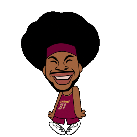 Animation Basketball Sticker