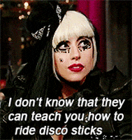 lady gaga idk GIF