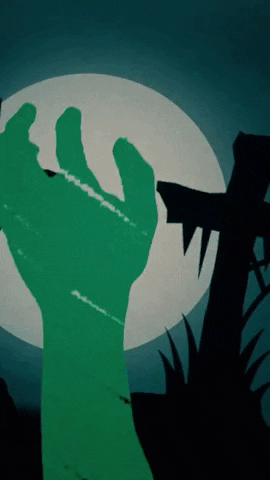 Living Dead Zombie GIF by 15 Passenger