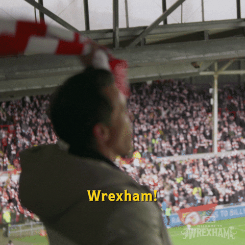 Go Team Football GIF by Welcome to Wrexham