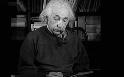 Albert Einstein Time Is An Illusion GIF by Maudit - Find & Share on GIPHY