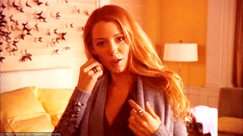 Blake Lively Hair Flip GIF - Find & Share on GIPHY