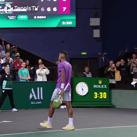 Auger-Aliassime Celebration GIF by Tennis TV