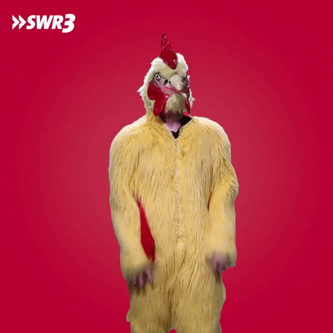 Chicken Presenting GIF by SWR3