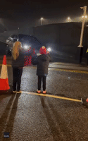 Brother and Sister Break Down in Tears as Manchester United Star Stops Car to Greet Them