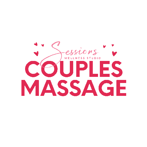 Valentines Day Massage Sticker by Sessions Wellness Studio