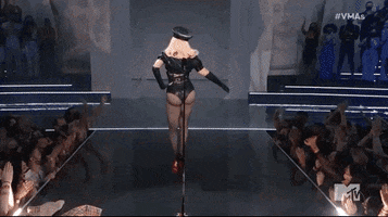 Walking Away Booty GIF by 2021 MTV Video Music Awards