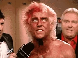  excited wrestling woo ric flair GIF
