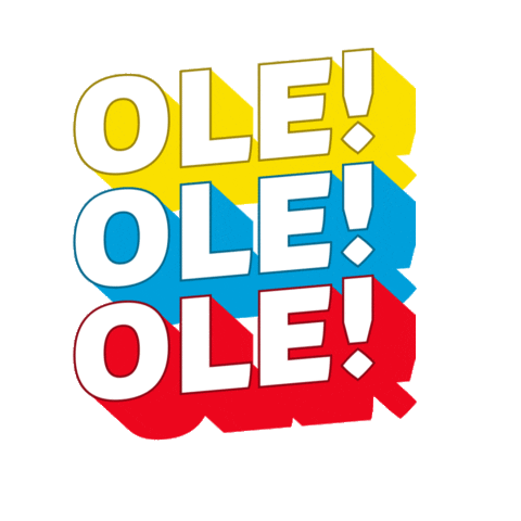 Happy Ole Ole Ole Sticker