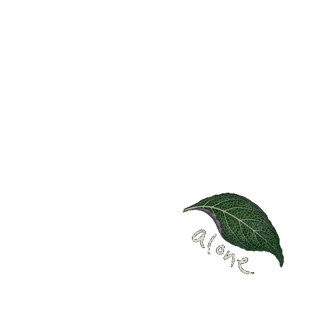 Alone Sticker