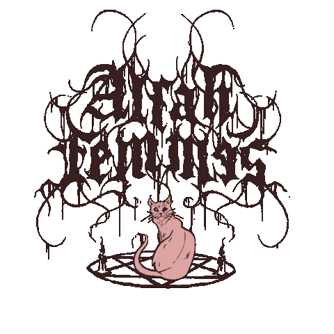 Witchcraft Exorcism Sticker by Alfah Femmes