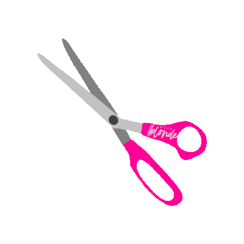 Bb Scissors Sticker by Boho Blonde