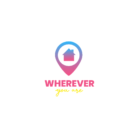 Wherever You Are Sticker by Pampa Direct