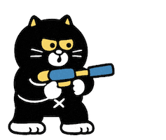 Summer 黑貓 Sticker