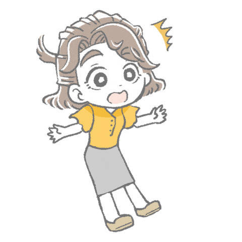 Surprised Girl Sticker by petiteladeux
