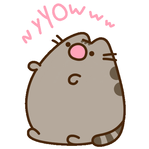 Cat Yell Sticker by Pusheen