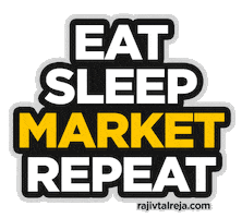 Eat Sleep Repeat Sticker by Rajiv Talreja | Business Coach