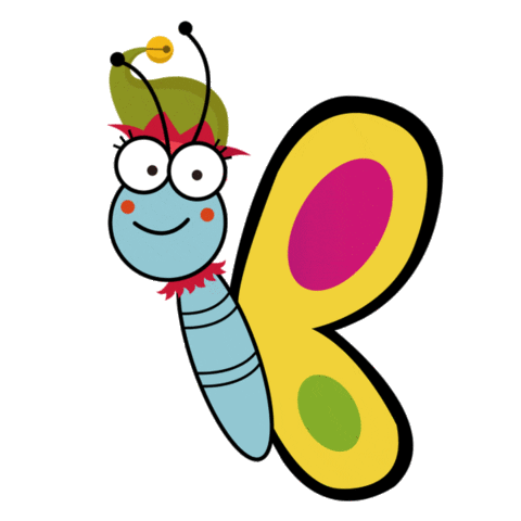 Mariposa Sticker by Kids Bee Happy