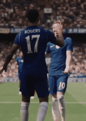 Premier League Hug GIF