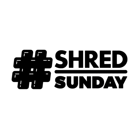 SHRED Foundation Sticker