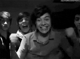 excited one direction GIF