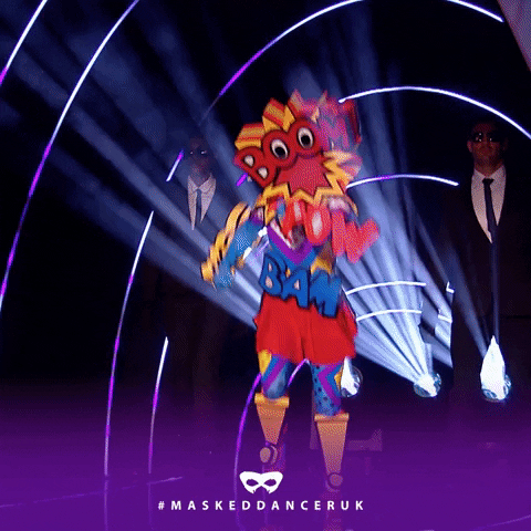 Dance Mask GIF by The Masked Singer UK & The Masked Dancer UK