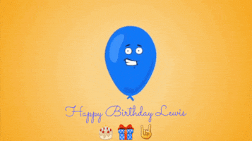Happy Birthday Lewis GIF