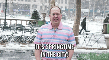 winter spring GIF by Late Night with Seth Meyers