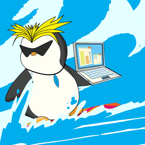 Summer Work GIF by Pudgy Penguins