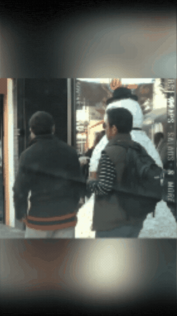 Hidden Camera Nose Touch GIF by Freaky The Scary Snowman