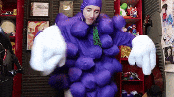 Dawko Grape Suit GIF