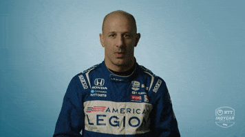 Pointing Down Tony Kanaan GIF by INDYCAR