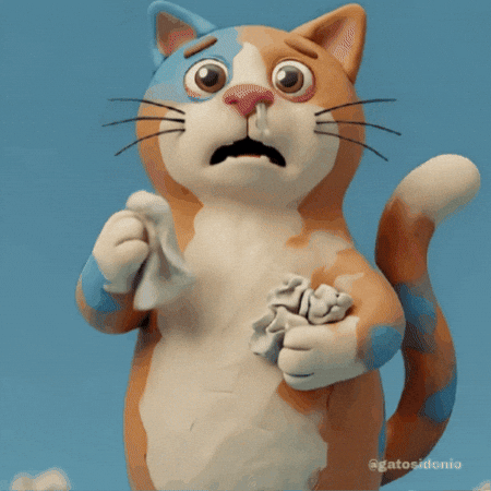 Cute Cat Sneeze GIF
