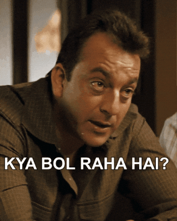 Sanjay Dutt What GIF by Vinod Chopra Films
