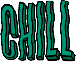 Chill Get High Sticker by TRE House