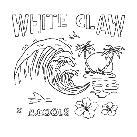 Drinkwise Sticker by White Claw Australia